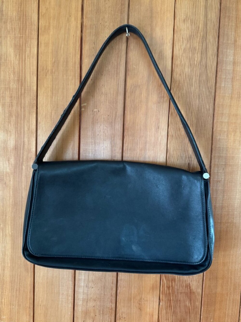 Vintage 1999 Coach Whitney 9179 Black Leather Shoulder Bag USA